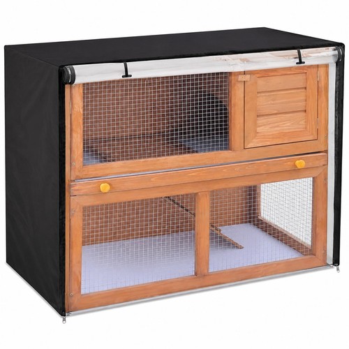 Inch double rabbit hutch - rabbit,