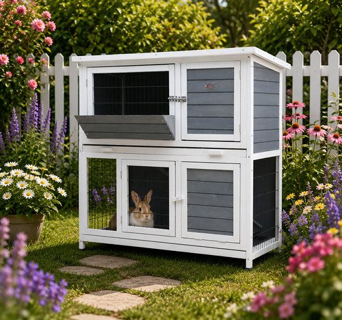 Rabbit hutch hutches run runs - hutch,