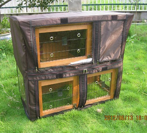 Bunny business hutch cover - cover, to
