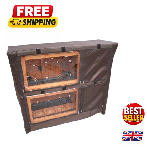 Durable insulated hutch cover - insulated,