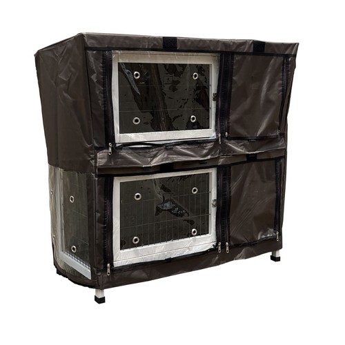 Deluxe rabbit hutch - rabbit, waterproof