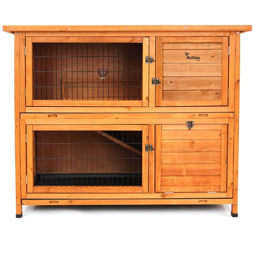 Wooden bunny rabbit hutch - bunny,
