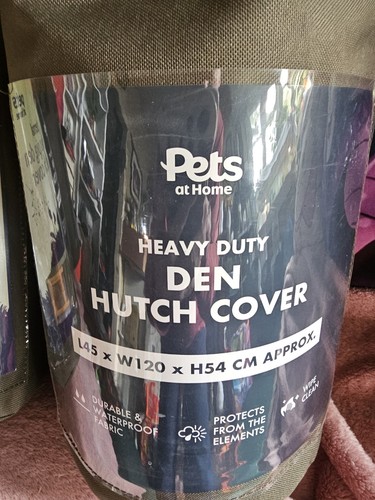 Rabbit hutch cover waterproof - hutch,