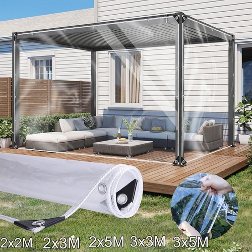 Clear pvc tarpaulin sheet - clear,