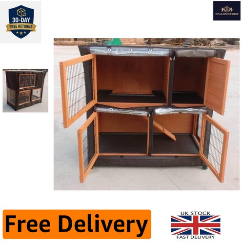 Insulating brown hutch cover - hutch,