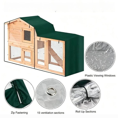 For rainy days rabbit hutch - for,