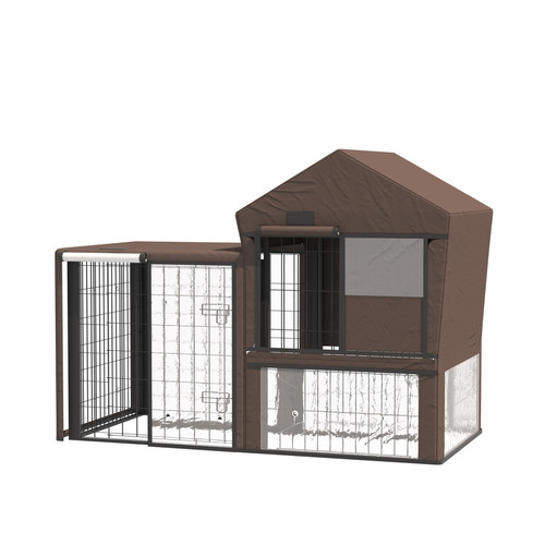 Rabbit hutch cover bunny - rabbit,